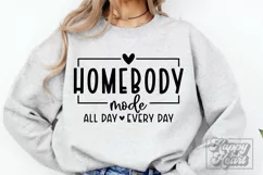 Homebody Mode SVG - Antisocial Club SVG - Mental Health PNG Product Image 3