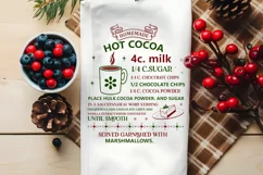 Homemade Hot Cocoa 4c Milk SVG ,Christmas SVG Design Product Image 2