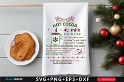 Homemade Hot Cocoa 4c Milk SVG ,Christmas SVG Design Product Image 1