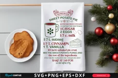 Homemade Sweet Potato Pie SVG ,Christmas SVG Design Product Image 1
