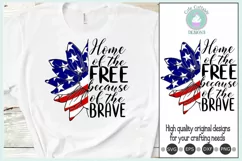 Patriotic Flag Sunflower svg file american flag july 4th Product Image 1