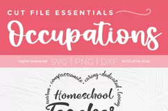 Create your own homeschool teacher shirts and tote bags with this Home school Teacher svg and your Cricut or Silhouette cutting machines