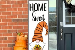 Home Sweet Gnome Porch Sign SVG | Fall SVG | Gnome SVG Product Image 2