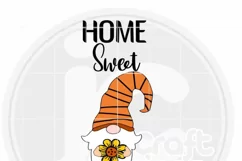 Home Sweet Gnome Porch Sign SVG | Fall SVG | Gnome SVG Product Image 3