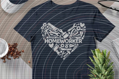 Heart Homeworker Cutting file SVG DXF Product Image 3