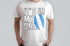 It&#039;s in my DNA Honduras Flag Fingerprint PNG Sublimation Product Image 2
