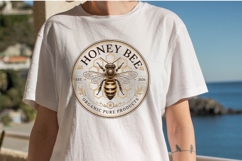 Honey Bee Organic Pure Products Vintage Farmhouse Design Product Image 2