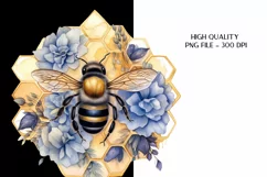 Honey Bee Sublimation Png  Bee Clipart  Bumblebee Png 