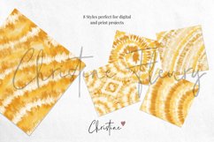 Honey Watercolor Tie Dye Sublimation Digital Paper Product Image 3