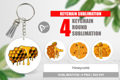 Keychain Honeycomb Product Image 1