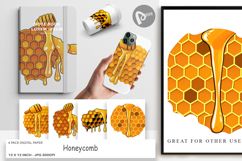 Digital Paper Honeycomb Product Image 1