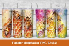 Honeycomb tumbler sublimation design wrap 20 Oz, bee tumbler wrap design, honeycomb tumbler wrap design, honeycomb bee sublimation.