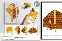 Digital Paper Honeycomb Product Image 1