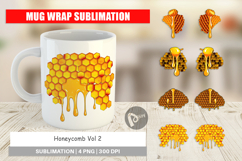 Mug Wrap Honeycomb Product Image 1