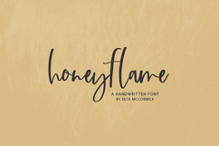 Honeyflame Script Font Product Image 1