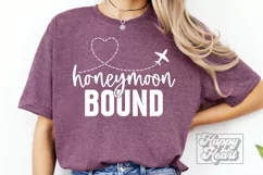 Honeymoon Bound SVG - Just Married SVG - Honeymoon SVG Product Image 4