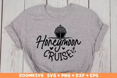 Honeymoon cruise SVG, Cruise SVG, Summer SVG Product Image 2