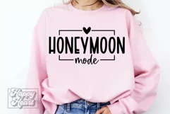 Honeymoon Mode SVG PNG - Just Married SVG - Honeymoon SVG Product Image 1