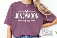 Honeymoon Mode SVG PNG - Just Married SVG - Honeymoon SVG Product Image 2