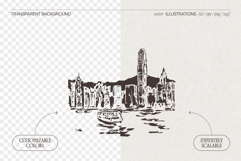 Hong Kong Cityscape Sketches Product Image 2
