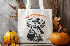 Honkus Ponkus SVG PNG Funny Goose Witch Halloween Clipart Product Image 2