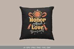 Honor and Love Yourself SVG Product Image 1