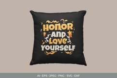 Honor and Love Yourself SVG Product Image 1