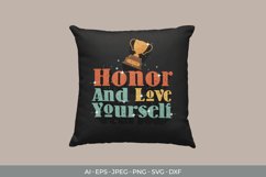 Honor and Love Yourself SVG Product Image 1