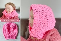 Hooded Cowl Crochet Pattern Product Image 2