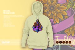 Delightful floral anchor with flourishes ribbon Product Image 3