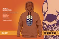 Bearded Skull Tattoo Meaning Illustrations Product Image 4
