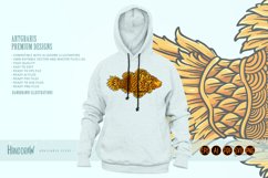 Luxury vintage fish ornaments svg Product Image 6