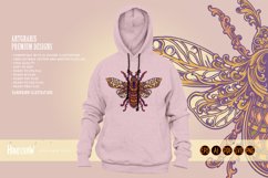 Luxury insect classic ornament svg Product Image 6