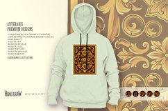 Vintage ornate border engraved floral decorated Product Image 3