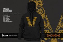 luxury botanical lettering vintage ornate Product Image 6