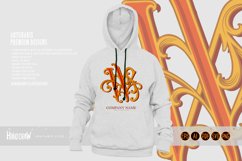 Timeless beauty elegant flourish W monogram letter logo Product Image 5