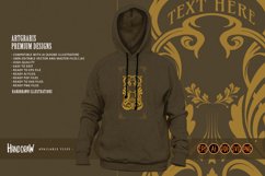 Classic elegant badge flourish ornaments SVG Product Image 5