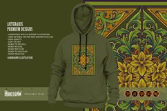 Floral symphony masterful engravings with beautiful ornament Product Image 2