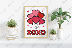 Hook Yarn Valentine's Hearts PNG Product Image 3