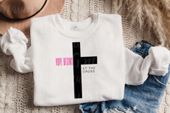 Hope Begins at the Cross Svg Design Product Image 3