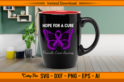 Hope For A Cure Pancreatic Cancer SVG Design File Product Image 3