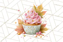 Pink Pumpkin Clipart, Fall Breast Cancer PNG Product Image 2