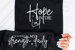 Hope in the Lord SVG Design Product Image 2