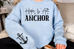 Hope is an anchor Sleeve SVG Design Product Image 2