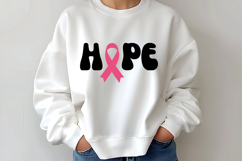Hope SVG | Breast Cancer Awareness SVG Product Image 2