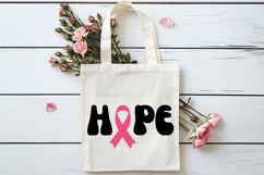 Hope SVG | Breast Cancer Awareness SVG Product Image 4