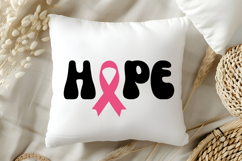 Hope SVG | Breast Cancer Awareness SVG Product Image 5