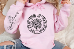 Hope springs eternal like lilies in the morn SVG Design Product Image 2