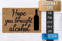 Doormat SVG Design | Welcom Home SVG | Home Decor SVG v.1 Product Image 1