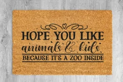 hope you like dogs, welcome mat, welcome svg, funny doormat, door mat, doormat, dog doormat, personalized doormat, Welcome, custom doormat, hope you like, dog hair, welcome sign svg, personalized rug, dog pet gift, Animals, housewarming gift, funny doorma